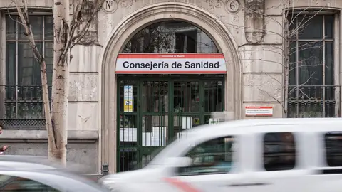 Fachada de la Consejería de Sanidad, a 16 de marzo de 2023, en Madrid (España). Fachada de la Consejería de Sanidad, a 16 de marzo de 2023, en Madrid (España).