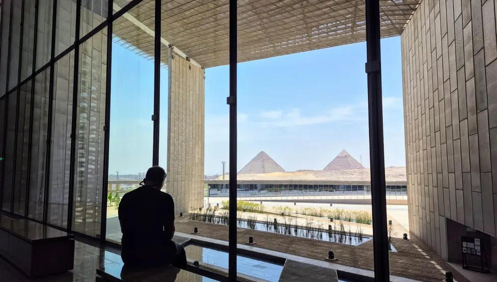 El nuevo Gran Museo Egipcio conectará con las pirámides El nuevo Gran Museo Egipcio conectará con las pirámides