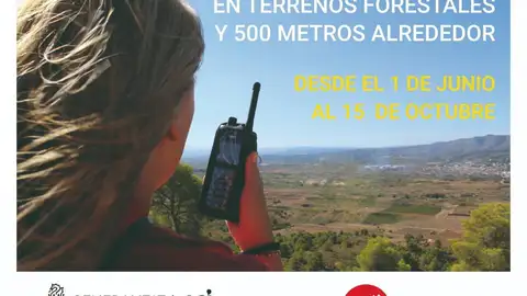Medio Ambiente informa sobre la prohibición del uso del fuego en terrenos forestales entre el 1 de junio y el 15 de octubre Medio Ambiente informa sobre la prohibición del uso del fuego en terrenos forestales entre el 1 de junio y el 15 de octubre