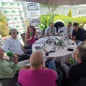Momento del programa especial de Más de Uno Sevilla desde El Corte Inglés. Momento del programa especial de Más de Uno Sevilla desde El Corte Inglés.