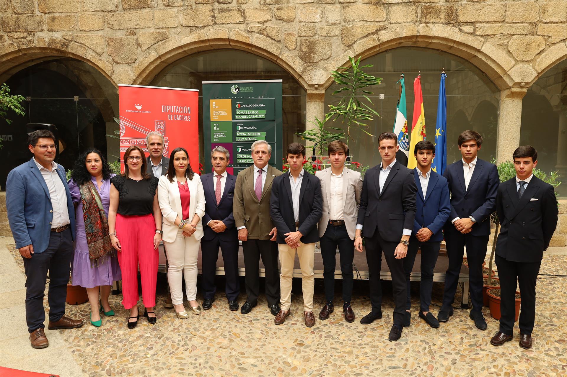 Seis novilleros participan en el Circuito de Novilladas de Extremadura, que celebrará la final en Alcántara en agosto Seis novilleros participan en el Circuito de Novilladas de Extremadura, que celebrará la final en Alcántara en agosto