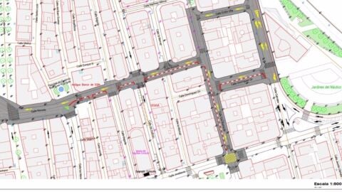 El Ayuntamiento probar&aacute; que la calle Munuza tenga un &uacute;nico carril para coches