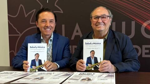 Presentaci&oacute;n del libro 'Salud y M&uacute;sica' de Rom&aacute;n Rodr&iacute;guez.