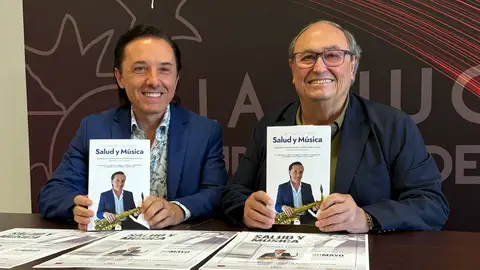 Presentación del libro 'Salud y Música' de Román Rodríguez. Presentación del libro 'Salud y Música' de Román Rodríguez.