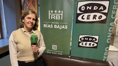 Beatriz Alvariño Díaz del Río, directora de IV edición de la Volta a Nado Illa de Tambo-concello de Poio. Encuentros Hotel Rías Bajas