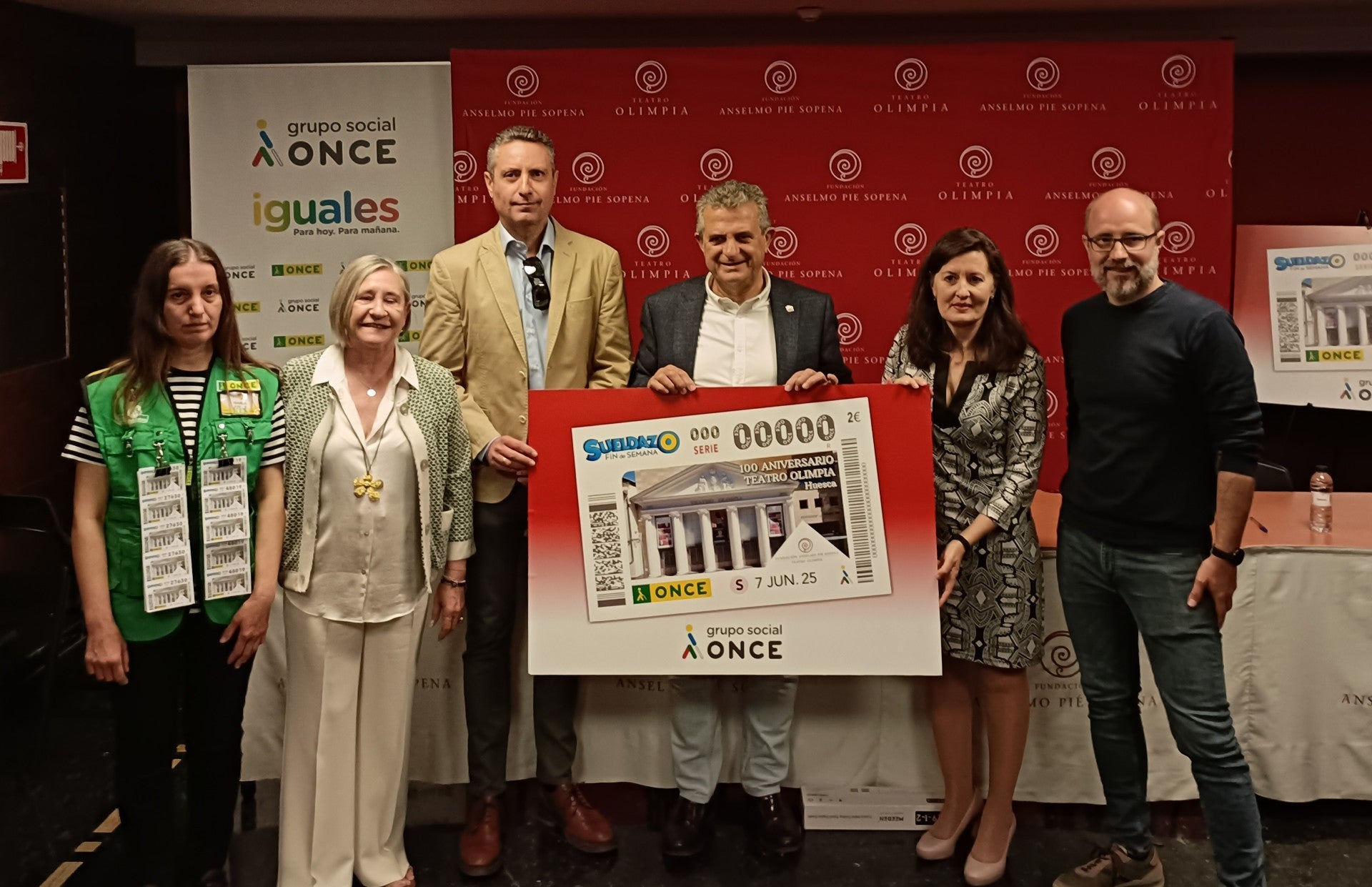 El cententario del Teatro Olimpia en el cupón de la Once del 7 de junio El cententario del Teatro Olimpia en el cupón de la Once del 7 de junio