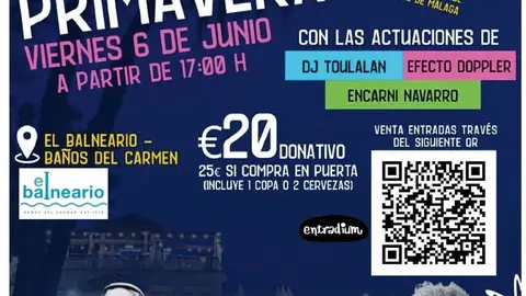 Málaga bailará por una sonrisa: llega la gran fiesta solidaria de AVOI a los Baños del Carmen Málaga bailará por una sonrisa: llega la gran fiesta solidaria de AVOI a los Baños del Carmen