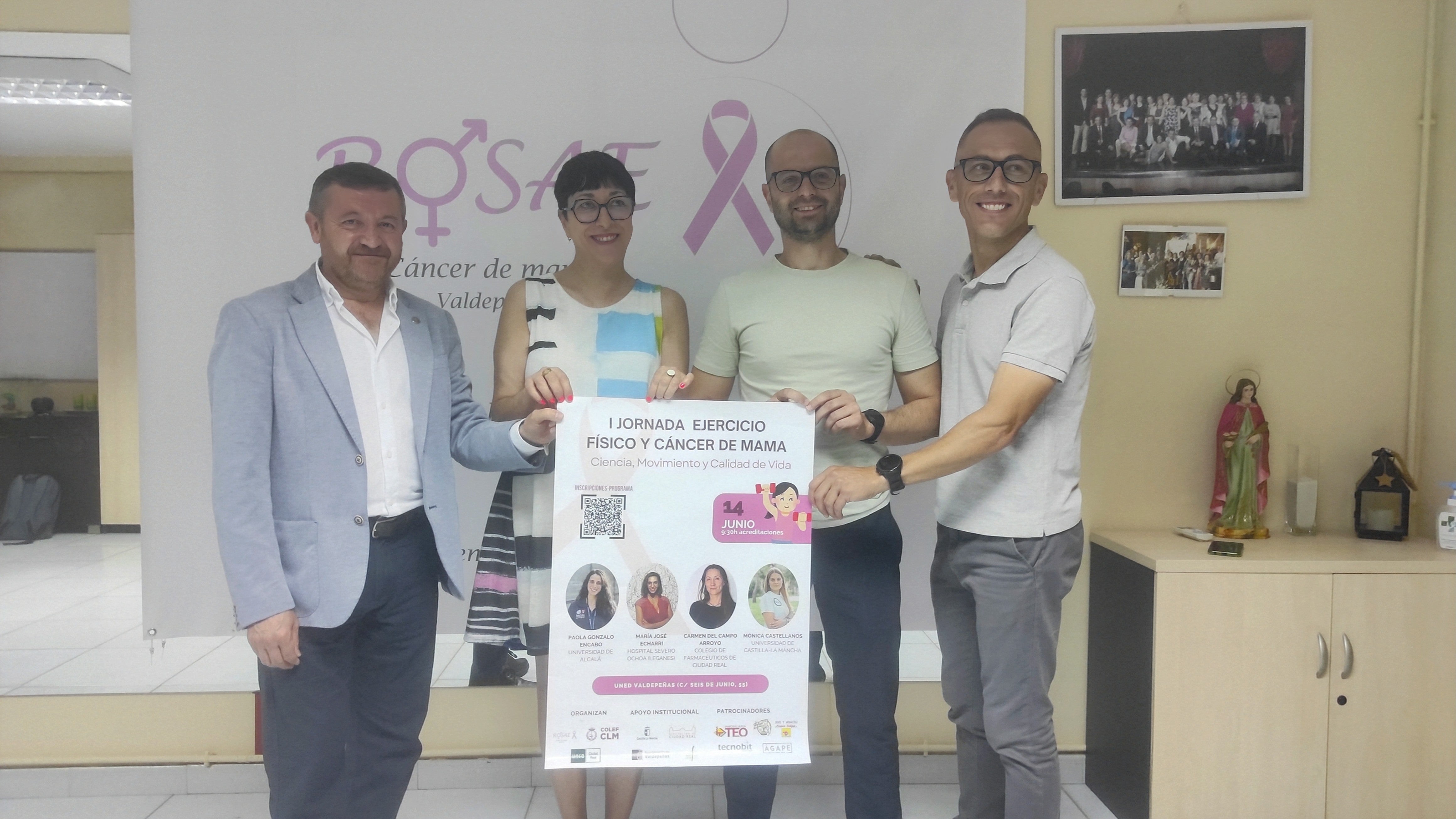 I Jornadas de Ejercicio Físico y Cáncer de Mama en Valdepeñas I Jornadas de Ejercicio Físico y Cáncer de Mama en Valdepeñas