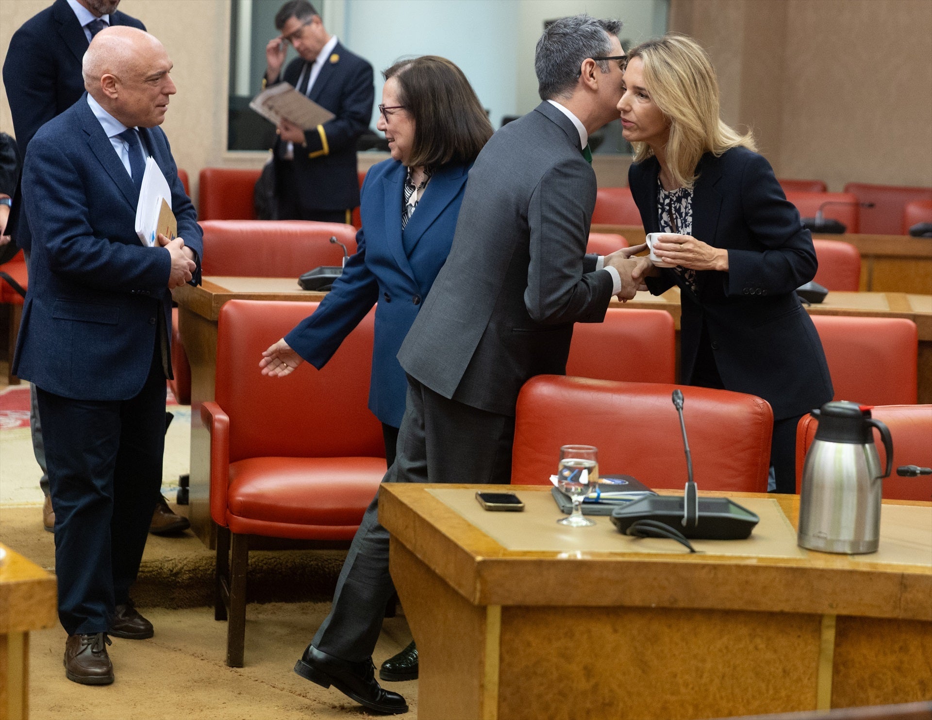 La viral respuesta de Félix Bolaños sobre Cayetana Álvarez de Toledo: "Si es por repoblar La Tierra..." La viral respuesta de Félix Bolaños sobre Cayetana Álvarez de Toledo: "Si es por repoblar La Tierra..."