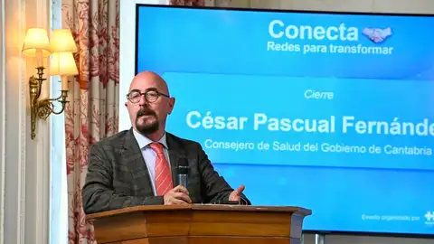 César Pascual, consejero de Salud de Cantabria César Pascual, consejero de Salud de Cantabria