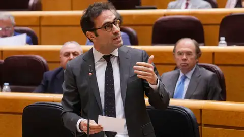 El ministro de Economía, Carlos Cuerpo, en el Senado El ministro de Economía, Carlos Cuerpo, en el Senado