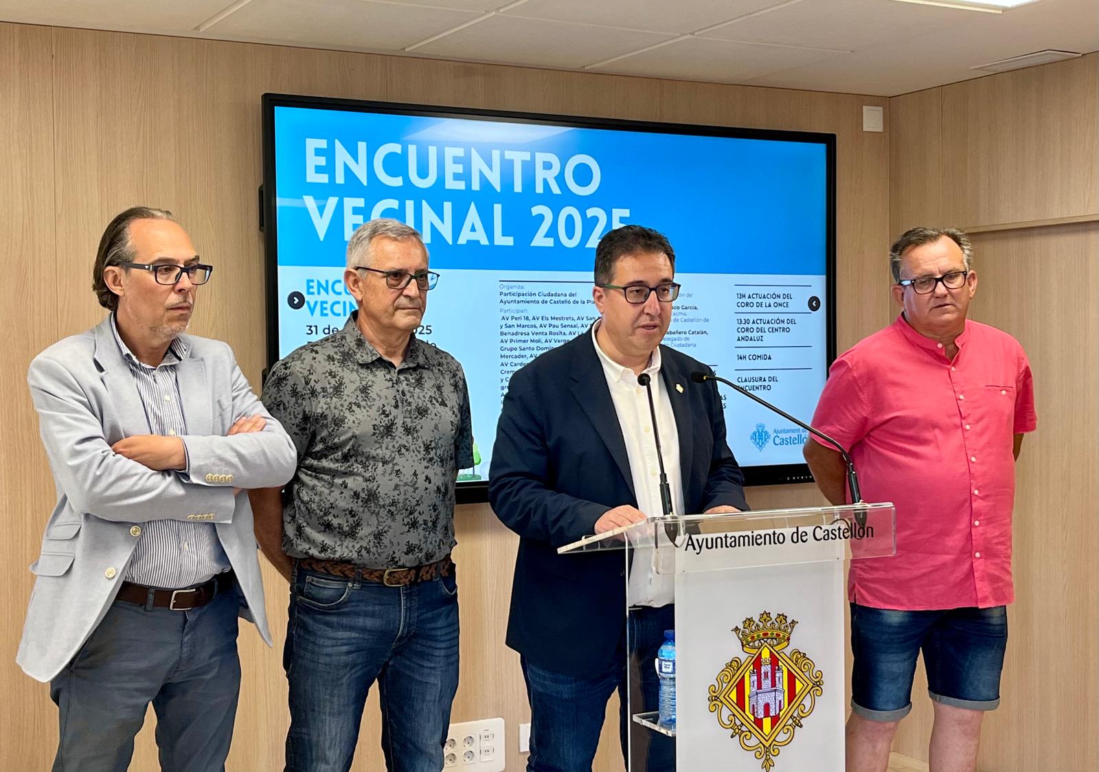 Castellón celebra el "Encuentro Vecinal" con 45 entidades y asociaciones sociales y culturales de la ciudad Castellón celebra el "Encuentro Vecinal" con 45 entidades y asociaciones sociales y culturales de la ciudad
