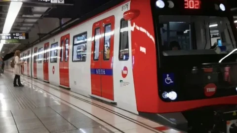 Imatge d'arxiu del metro de Barcelona