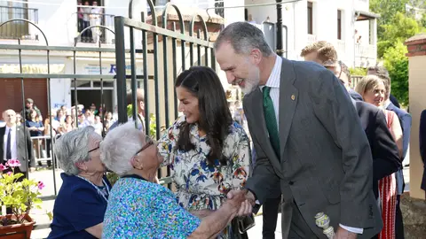 Los Reyes en Guadalupe Los Reyes visitan un centro de día en Guadalupe