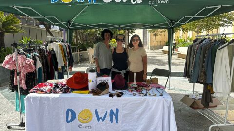 Mercadillo solidario de Down Ceuta