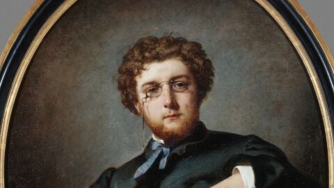 Georges Bizet (1838-1875), composer, circa 1865. Artist Felix Giacomotti
