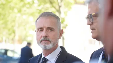 El presidente de Telefónica, Marc Murtra, a sus salida de los juzgados El presidente de Telefónica, Marc Murtra, a sus salida de los juzgados