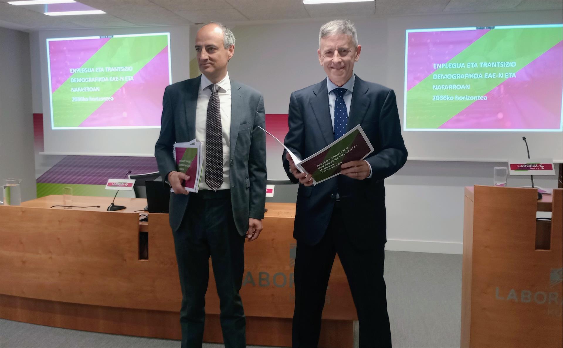 Euskadi tiene "alta" probabilidad en 2036 de falta de mano obra incluso con más inmigración Euskadi tiene "alta" probabilidad en 2036 de falta de mano obra incluso con más inmigración
