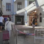 Obras entrada Valcentro (Valdepeñas)