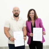 Germán Beardo y Rocío Díaz