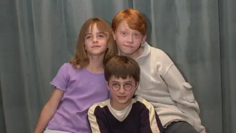 Daniel Radcliffe, Emma Watson y Rupert Grint Daniel Radcliffe, Emma Watson y Rupert Grint
