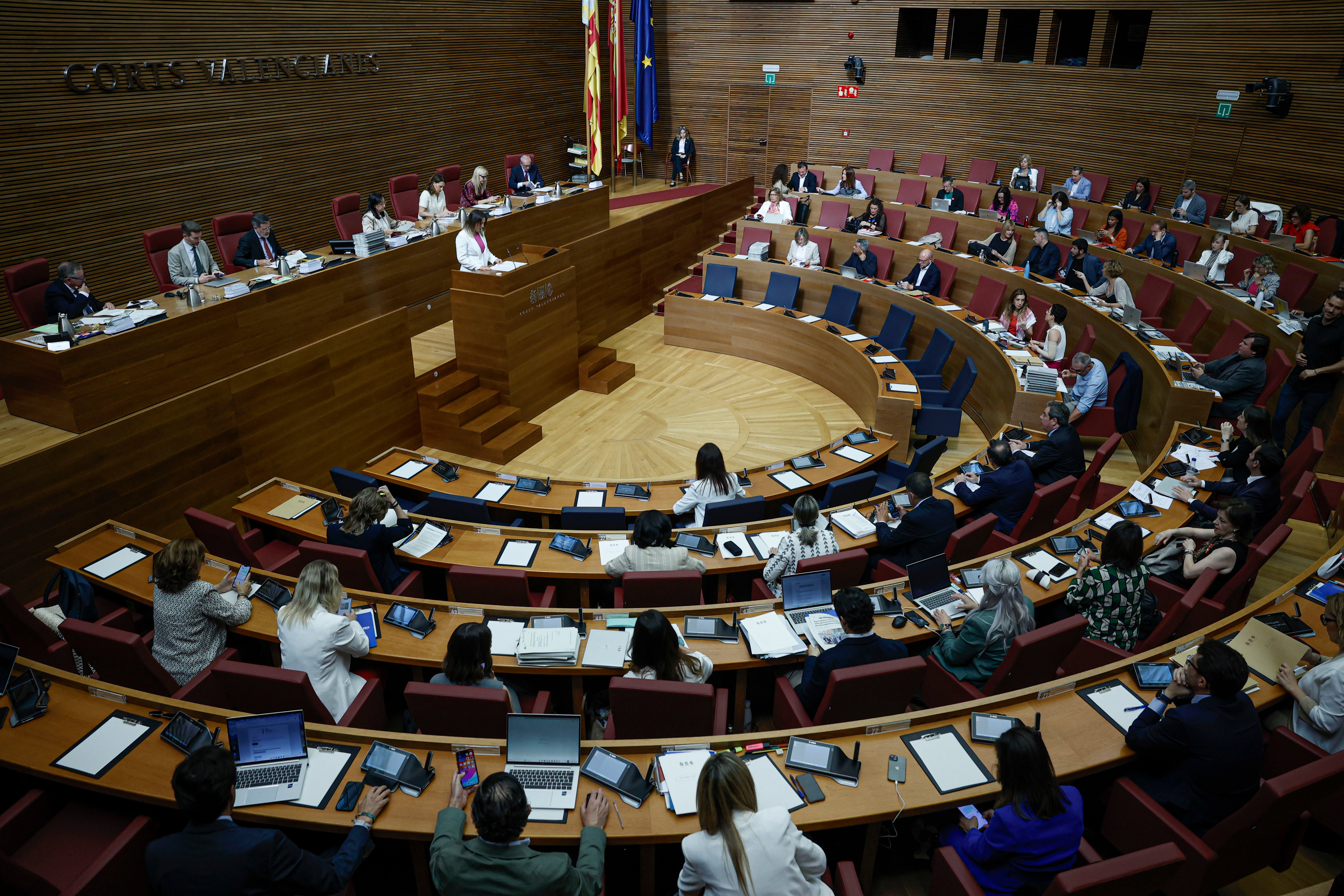 Los Presupuestos de la Generalitat 2025, en Les Corts: De la satisfacción de PP y VOX a las críticas de la izquierda Los Presupuestos de la Generalitat 2025, en Les Corts: De la satisfacción de PP y VOX a las críticas de la izquierda
