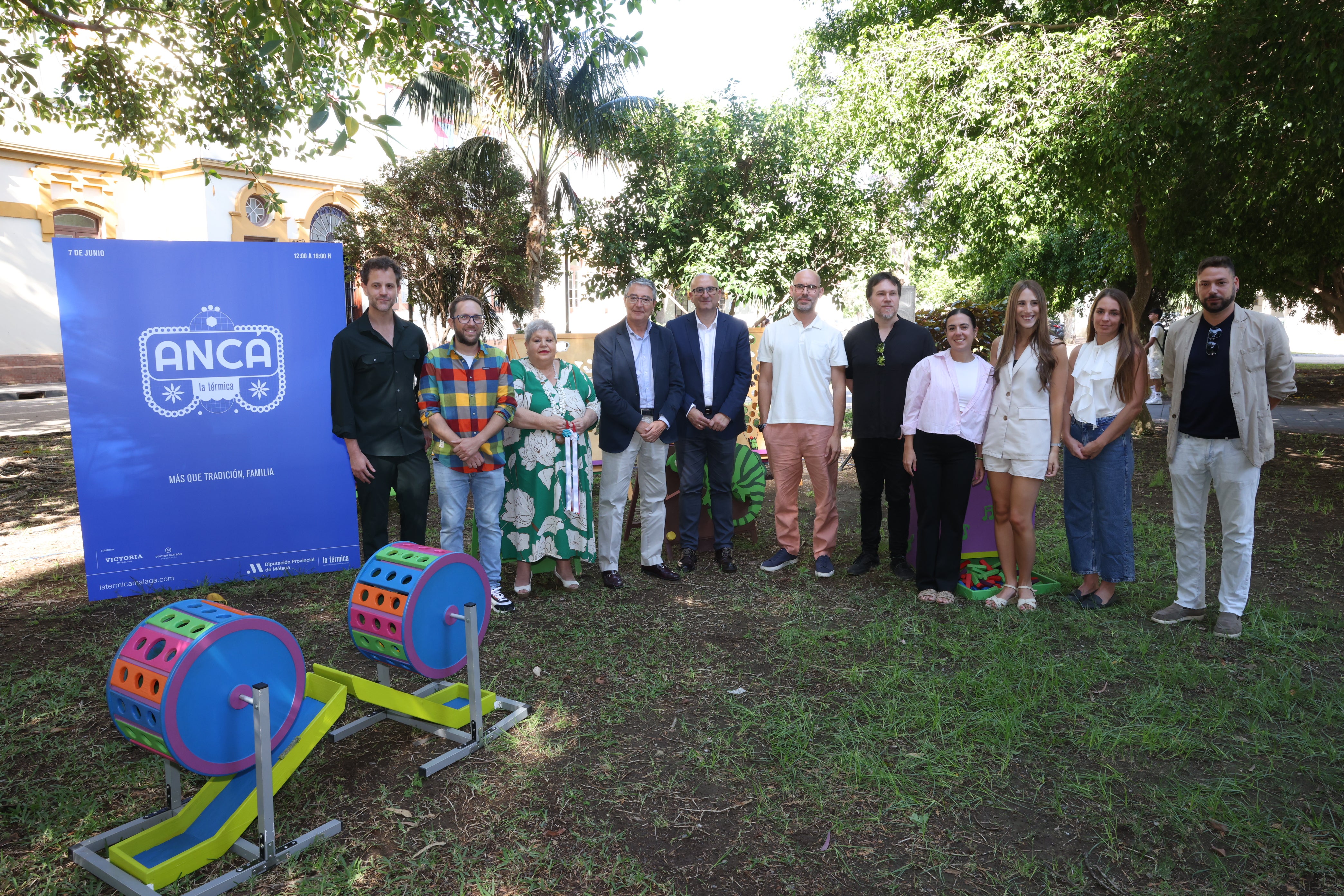 La Diputación Provincial de Málaga estrena Ancá La Térmica, un evento dedicado a las familias con juegos al aire libre, música, verdiales y talleres La Diputación Provincial de Málaga estrena Ancá La Térmica, un evento dedicado a las familias con juegos al aire libre, música, verdiales y talleres