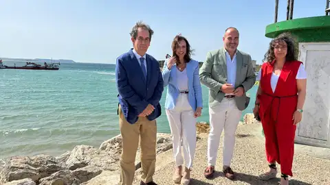 Visita al Puerto de Conil Visita al Puerto de Conil
