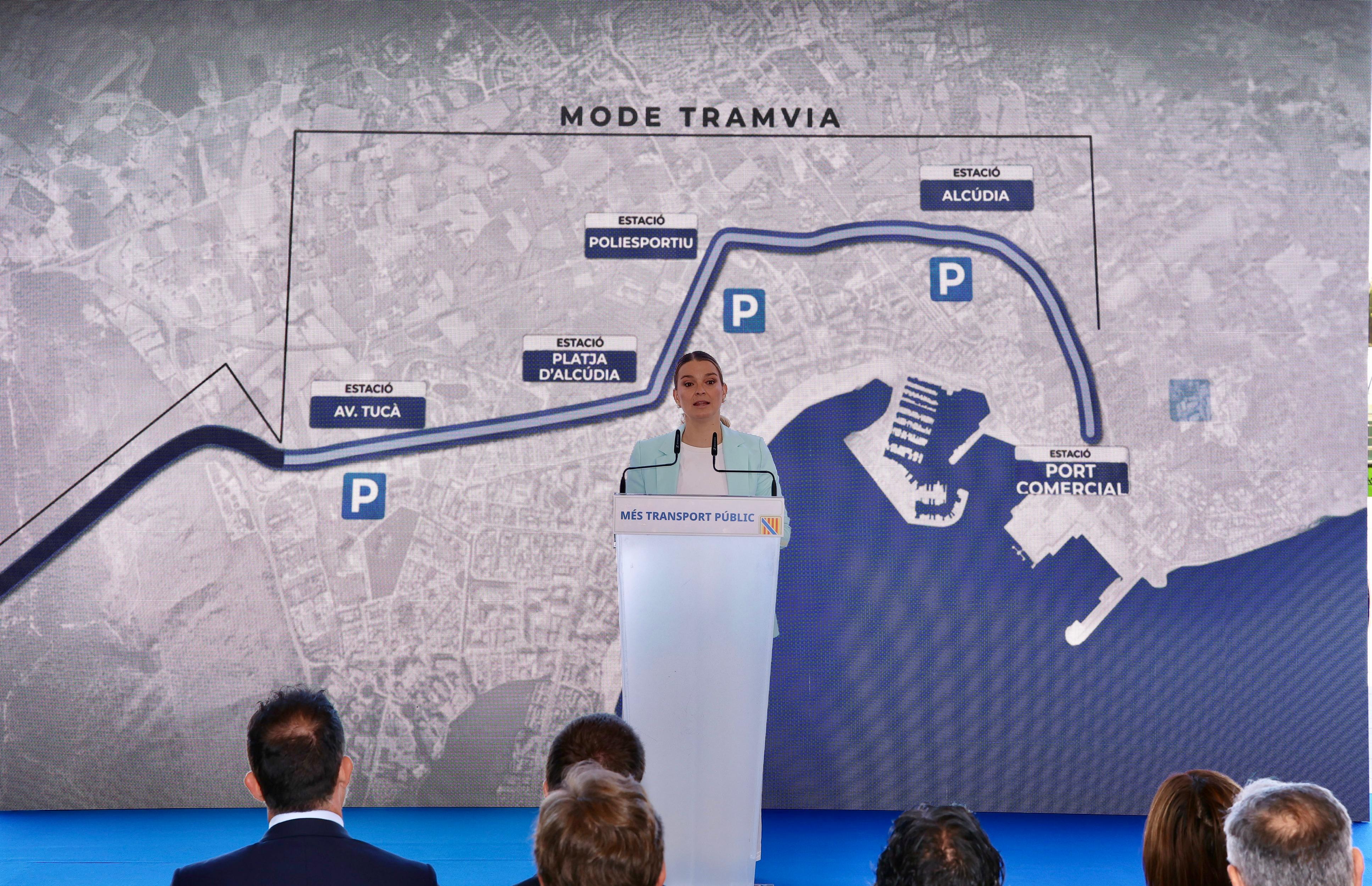 El tren llegará al Port d'Alcúdia en 2031 y conectará Palma con el norte de Mallorca en 60 minutos El tren llegará al Port d'Alcúdia en 2031 y conectará Palma con el norte de Mallorca en 60 minutos