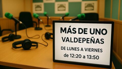 M&aacute;s de Uno Valdepe&ntilde;as y horario 12.20 a 13:50