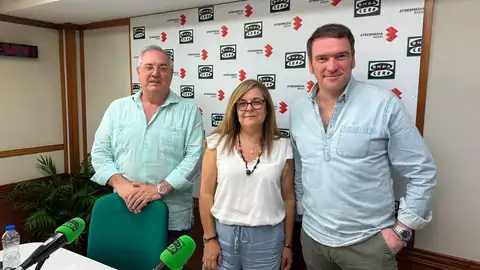 Sito Cantero, Consoli Romero y Marcelino Abenza Sito Cantero, Consoli Romero y Marcelino Abenza