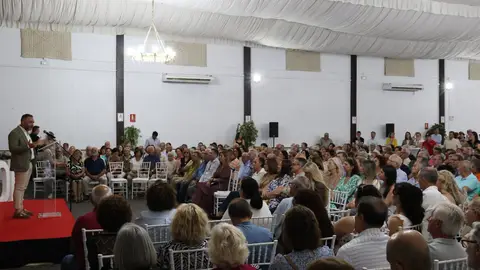 Instantes del acto celebrado ayer en Chiclana Instantes del acto celebrado ayer en Chiclana