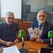 César Rivera y Ángel Fernández Montes (Delegado de Educación en Guadalajara).