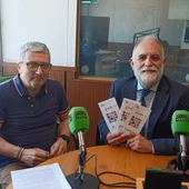 César Rivera y Ángel Fernández Montes (Delegado de Educación en Guadalajara). César Rivera y Ángel Fernández Montes (Delegado de Educación en Guadalajara).