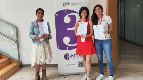 Entregados los premios de la octava edición del concurso ‘Tesis en tres Minutos’ Entregados los premios de la octava edición del concurso ‘Tesis en tres Minutos’