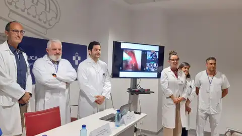 El HUCA, pionero en ablación de tumor pulmonar mediante microondas El HUCA, pionero en ablación de tumor pulmonar mediante microondas