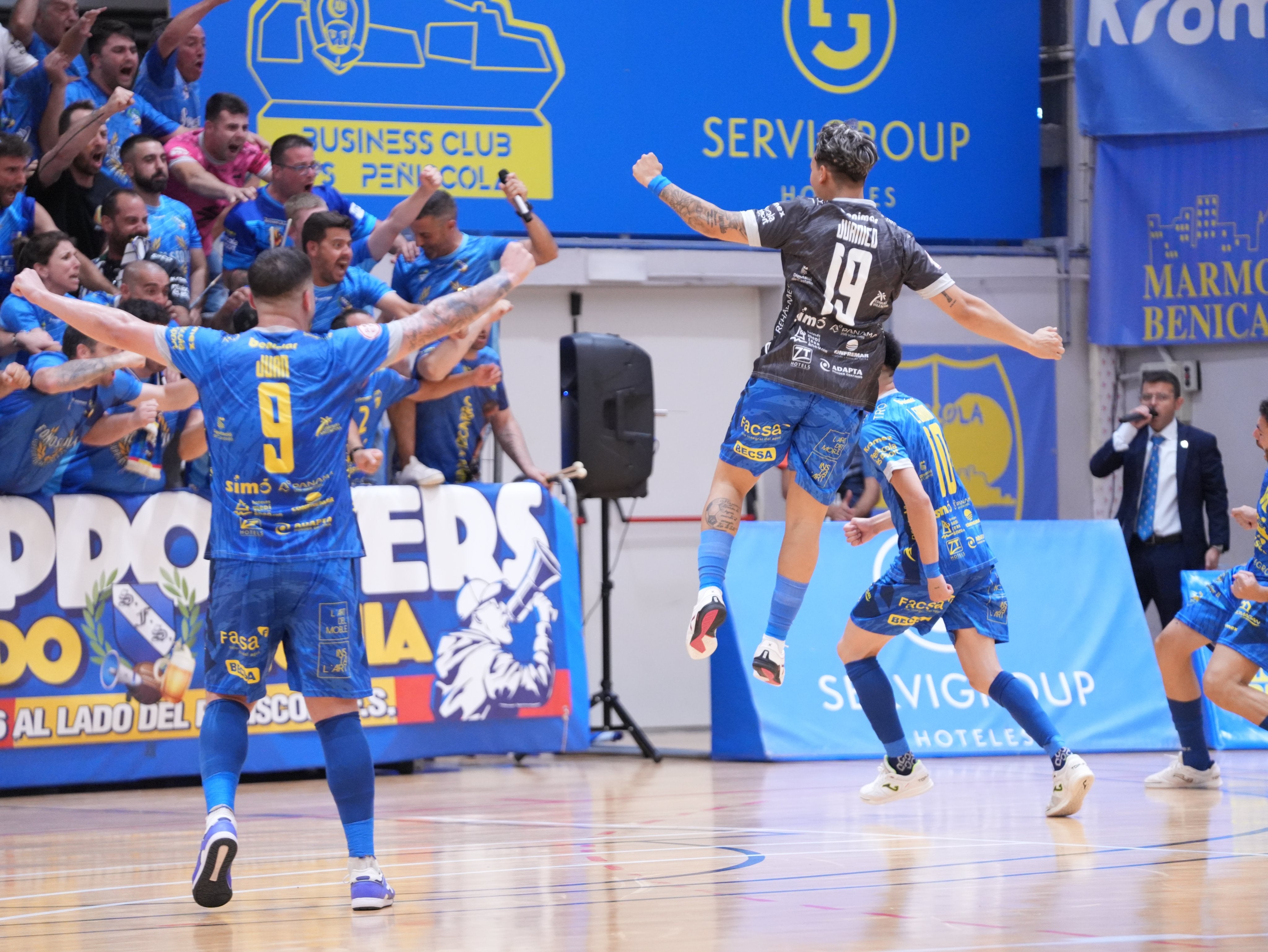 El Peñíscola cobra ventaja tras un partidazo El Peñíscola cobra ventaja tras un partidazo