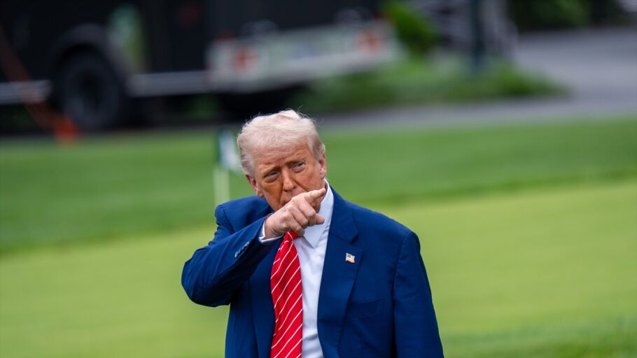 Donald Trump en una foto de archivo