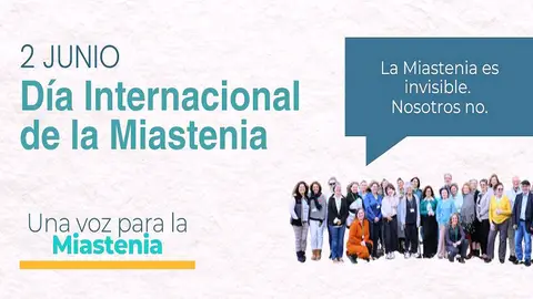 Día Internacional de la Miastenia y su lema del 2 de junio de 2025 Día Internacional de la Miastenia y su lema del 2 de junio de 2025