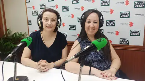 M. Carmen Salcedo y M. Jesús Antequera Trabajadora social de ALCER y paciente trasplantada