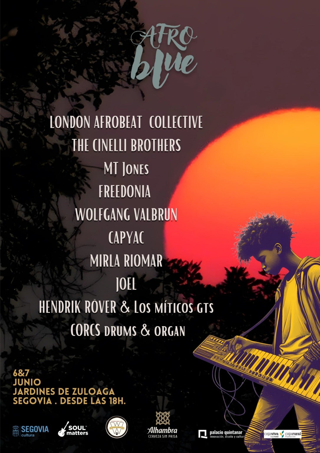 Afro Blue trae a Segovia este fin de semana lo mejor de las músicas negras Afro Blue trae a Segovia este fin de semana lo mejor de las músicas negras