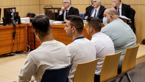 Una de las sesiones del juicio a la 'manada' de La Vall d'Albaida de Val&egrave;ncia