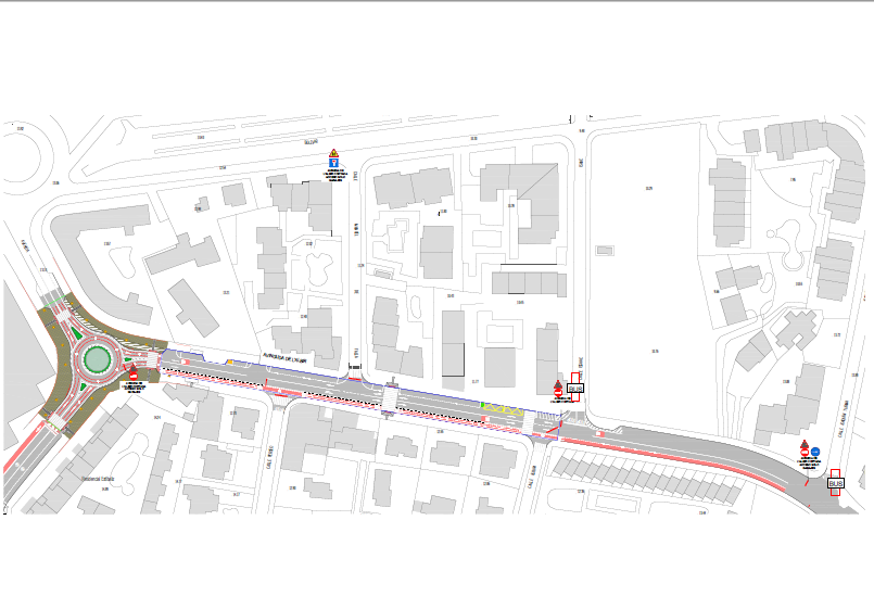 En Alfàs del Pi hoy se han iniciado las obras de asfaltado y señalización en la avenida de l’Albir En Alfàs del Pi hoy se han iniciado las obras de asfaltado y señalización en la avenida de l’Albir