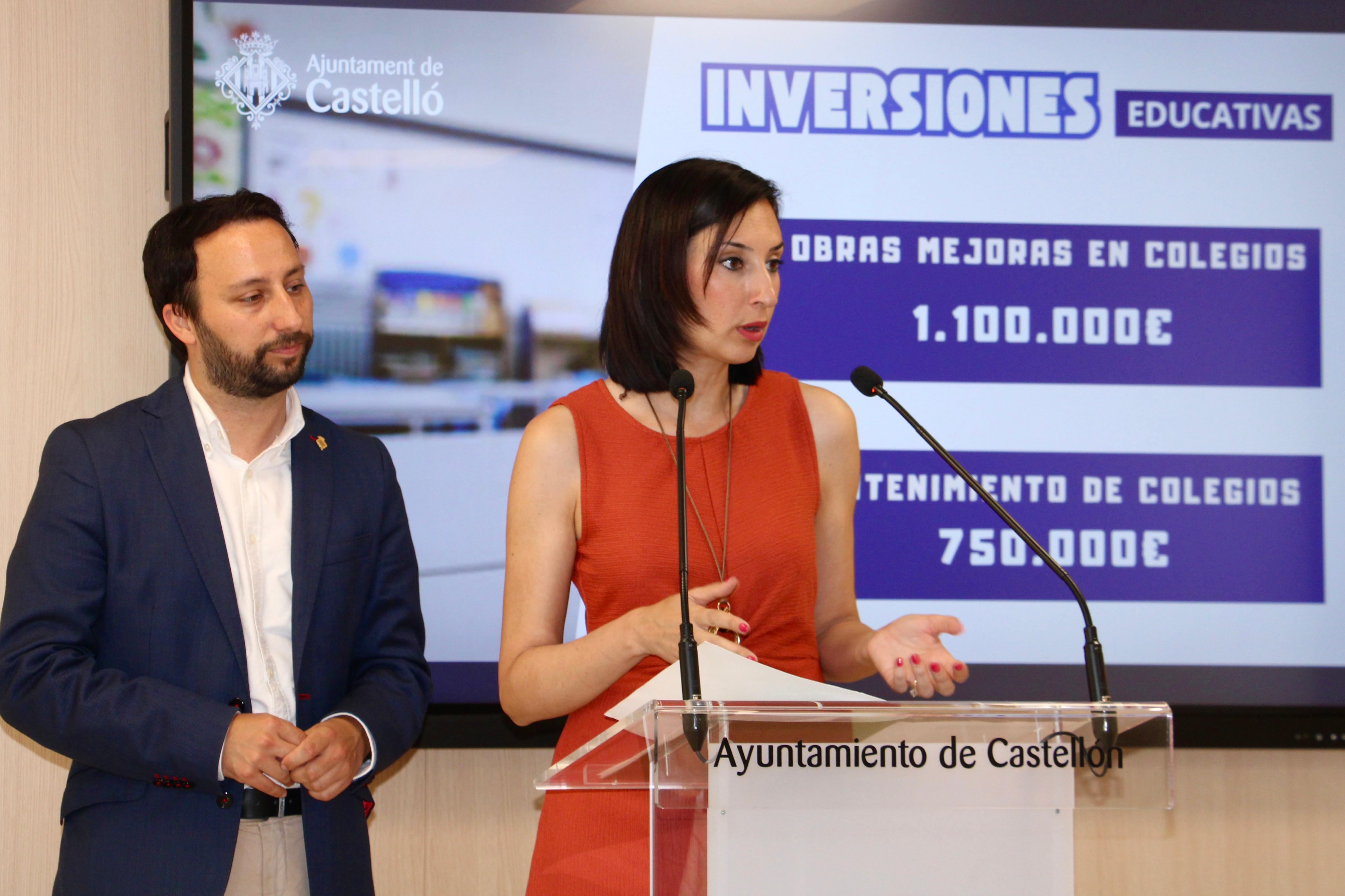 El Ayuntamiento de Castellón impulsa la renovación de centros educativos con cerca de 2 millones de euros El Ayuntamiento de Castellón impulsa la renovación de centros educativos con cerca de 2 millones de euros