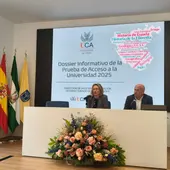 Rueda de prensa celebrada en la Universidad de Cádiz Rueda de prensa celebrada en la Universidad de Cádiz