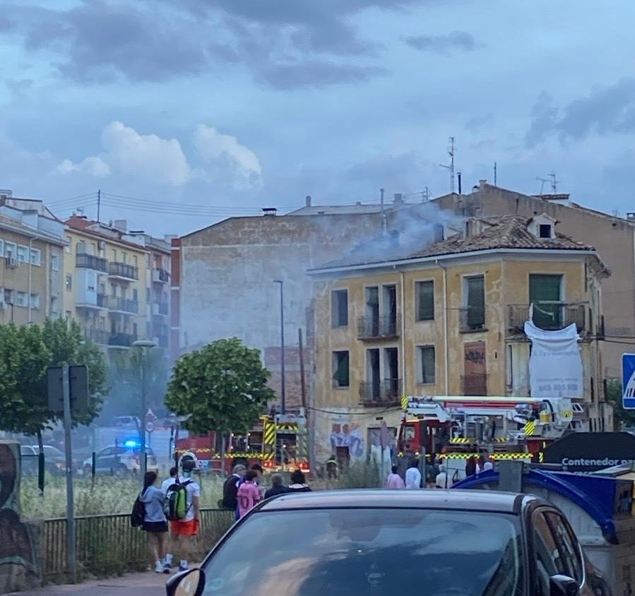 Localizan al presunto autor del fuego en el edificio abandonado de paseo de San Antonio de Cuenca Localizan al presunto autor del fuego en el edificio abandonado de paseo de San Antonio de Cuenca