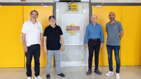 Acto de entrega de la recaudaci&oacute;n del Ciclo de Cines Solidario de l'Alf&agrave;s del Pi a la asociaci&oacute;n Juita.