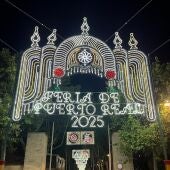 Alumbrado de la Feria de Puerto Real 2025