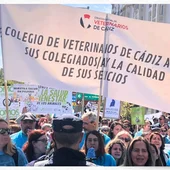 Foto de la manifestación del 7 de mayo en contra del Real Decreto del gobierno Foto de la manifestación del 7 de mayo en contra del Real Decreto del gobierno
