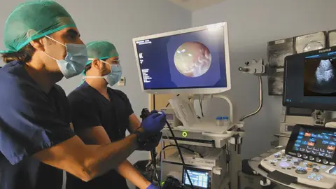 La ecobroncoscopia (EBUS) mejora el diagnóstico y la estadificación del cáncer de pulmón La ecobroncoscopia (EBUS) mejora el diagnóstico y la estadificación del cáncer de pulmón